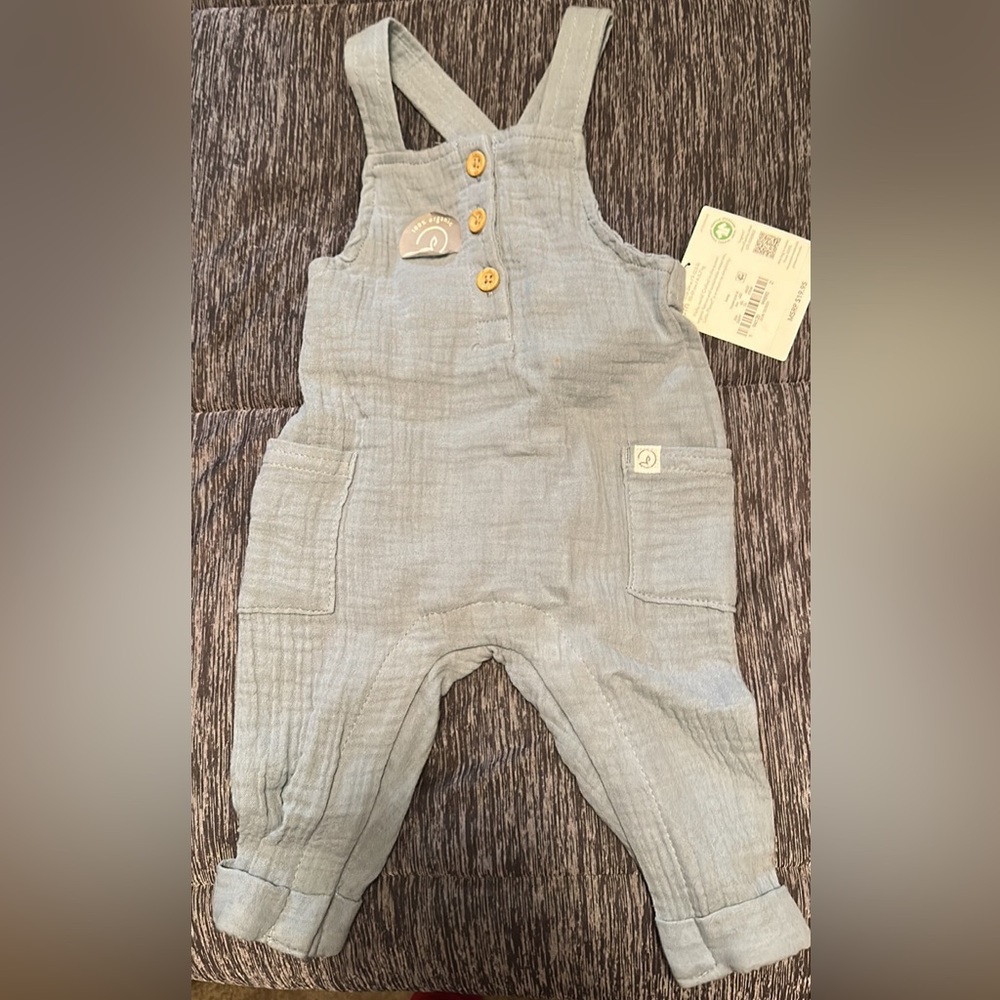 3 months Little Planet Organic Overalls by Carters